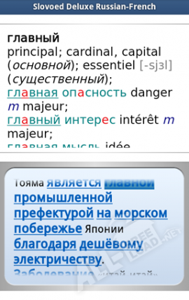 Русско-французский словарь 