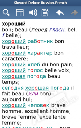 Русско-французский словарь 