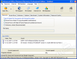 Advanced Office Password Recovery 