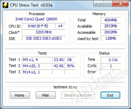 CPU Stress Test 